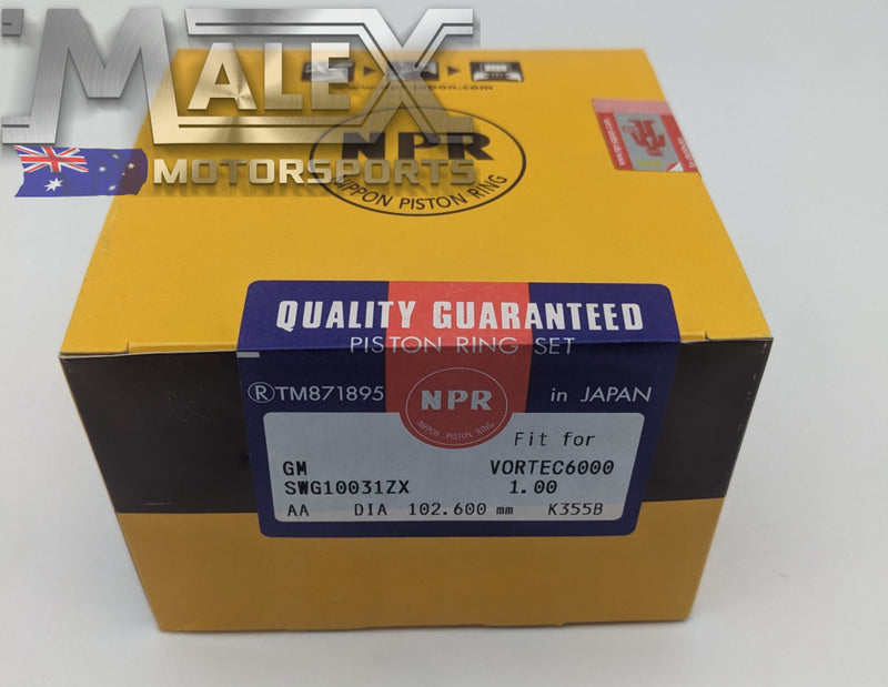 Ls Late 6.0 Nippon Piston Rings 1.2 1.5 2.5 Ve Vf L98 L77 L76 + 1.0Mm Piston Rings