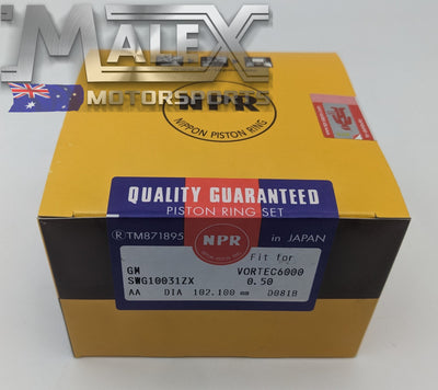 Ls Late 6.0 Nippon Piston Rings 1.2 1.5 2.5 Ve Vf L98 L77 L76 + 0.50Mm Piston Rings