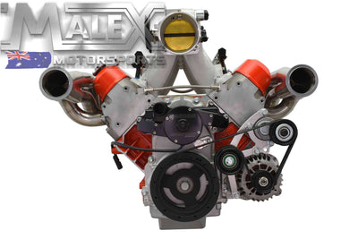 Ls Low Mount Alternator Bracket For Electric Water Pump W/ Tensioner Ve-Vf Offset Accessory Bracket