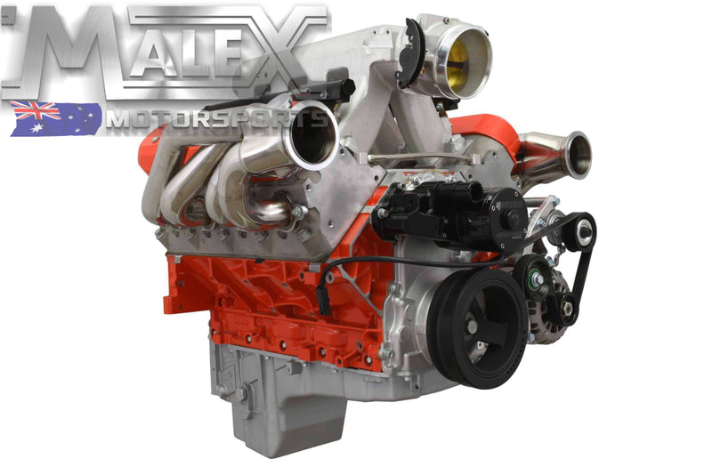 Ls Low Mount Alternator Bracket For Electric Water Pump W/ Tensioner Vt-Vz Offset Accessory Bracket