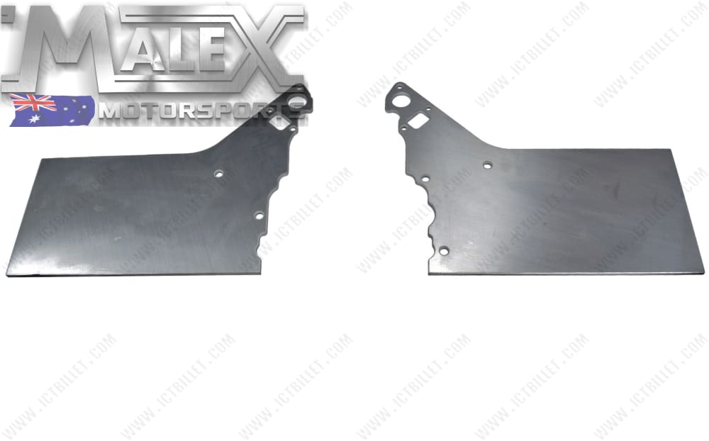 LS LS1 Front Engine Plate - 2pc Aluminium Chevy Motor Mount – Malex ...