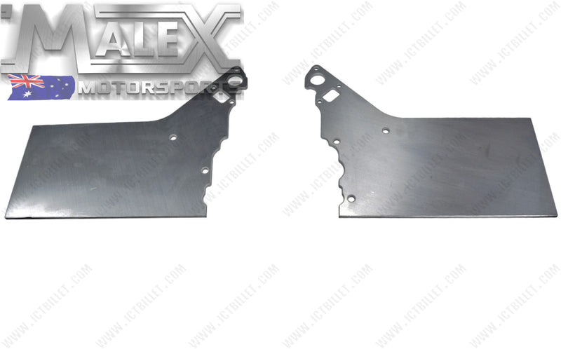 Ls Ls1 Front Engine Plate - 2Pc Aluminium Chevy Motor Mount