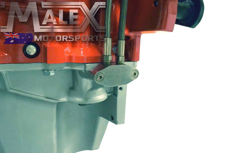 Ls Ls1 Ls2 Ls3 L98 1/8 Dual Outlet Oil Feed Adapter Plate 90 Degree