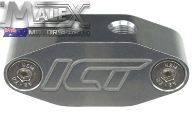 Ls Ls1 Ls2 Ls3 L98 1/8 Dual Outlet Oil Feed Adapter Plate 90 Degree