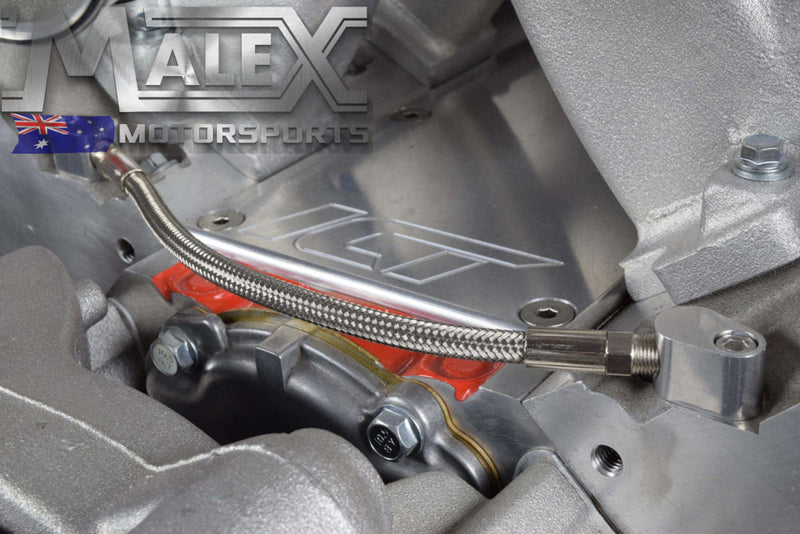 Ls Ls1 Throttle Body Coolant Bypass Hose Steam Port Crossover Ls2 Ls3 L98 Fitting