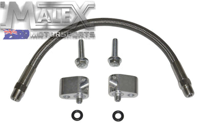 Ls Ls1 Throttle Body Coolant Bypass Hose Steam Port Crossover Ls2 Ls3 L98 Fitting
