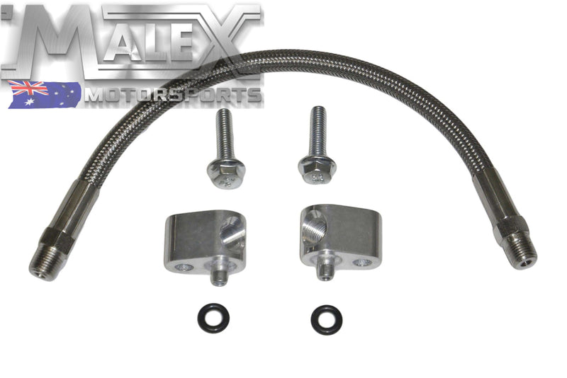Ls Ls1 Throttle Body Coolant Bypass Hose Steam Port Crossover Ls2 Ls3 L98 Fitting