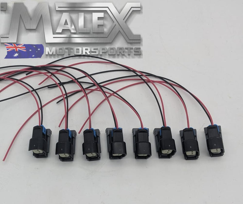 LS LS3 Injector Wire Connector Harness Pigtail Plug USCAR (8 pack ...