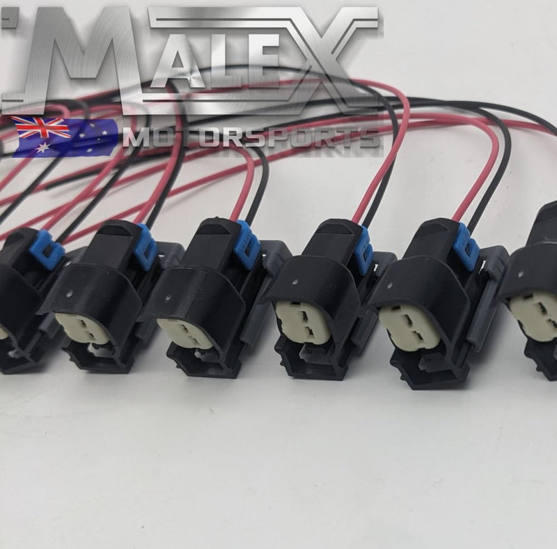 LS LS3 Injector Wire Connector Harness Pigtail Plug USCAR (8 pack ...