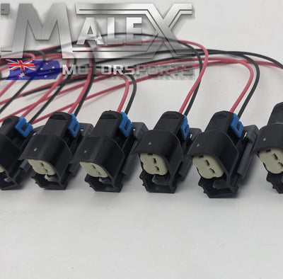 LS LS3 Injector Wire Connector Harness Pigtail Plug USCAR (8 pack) Harness