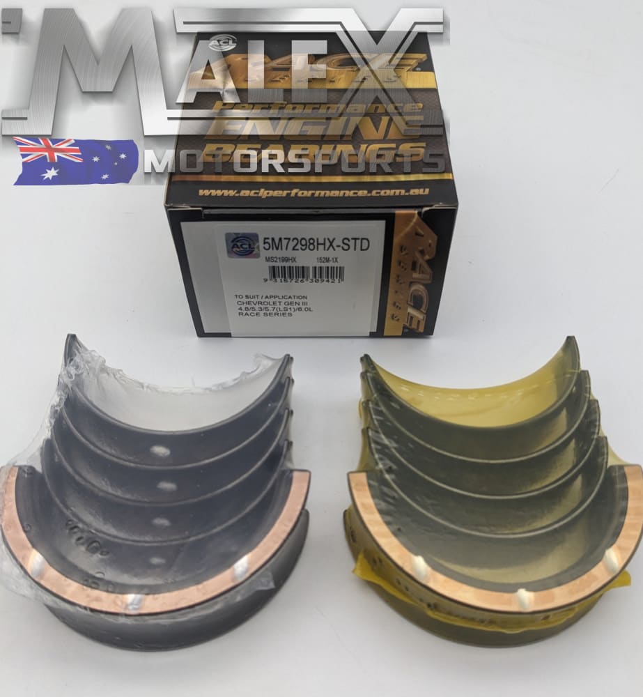 LS Main Crank Bearings ACL Race Series with 001