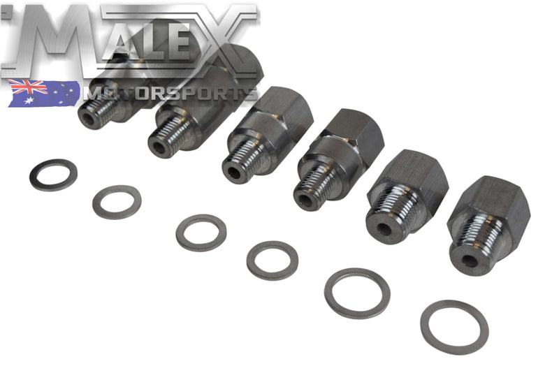 Ls Master Adapter Set Engine Oil & Coolant Sensor Gauge 1/8 3/8 1/2 Npt Ls1 Ls2 Ls3 Adaptor