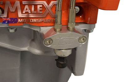 Ls Oil Pressure Sensor Relocation Adapter W/ Dual 1/8Npt Outlets Ve Vf L98 Ls3 Ls2