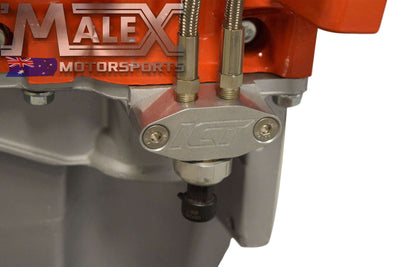 Ls Oil Pressure Sensor Relocation Adapter W/ Dual 1/8Npt Outlets Ve Vf L98 Ls3 Ls2