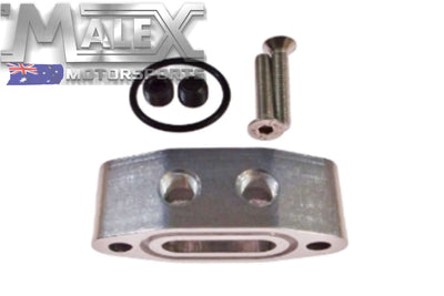 Ls Oil Pressure Sensor Relocation Adapter W/ Dual 1/8Npt Outlets Ve Vf L98 Ls3 Ls2