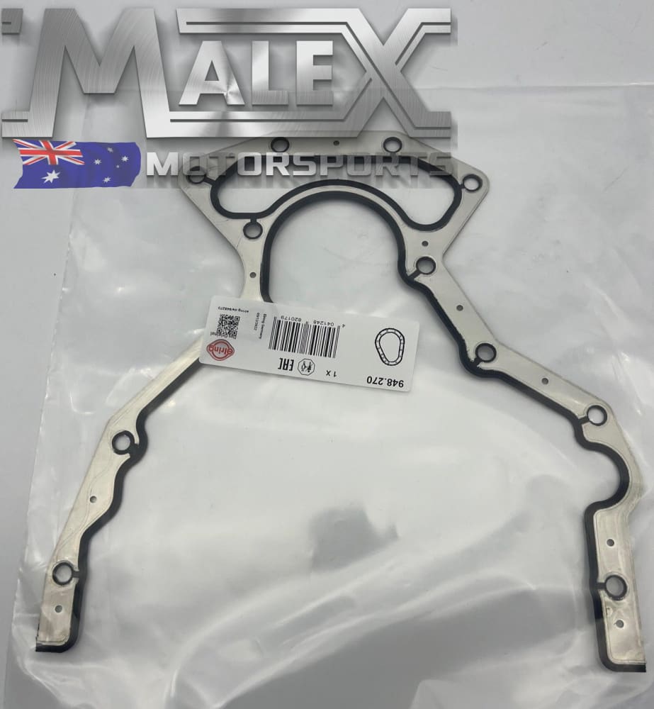 LS Rear Main Seal Cover Gasket Elring OEM 12639249 LS1,L76,L77,LS2,LS3 ...