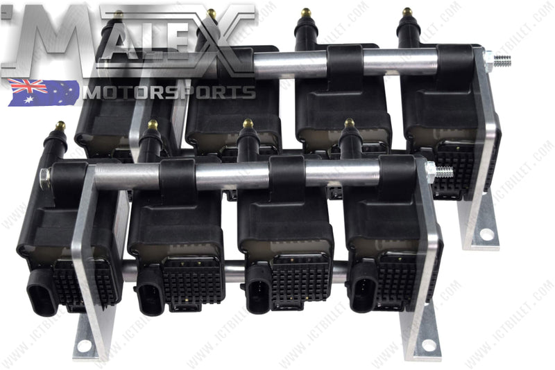 Ls Remote Mount Holley Smart Amp Efi Coil Relocation Brackets 556-112 Lsx Ls1 Ls3