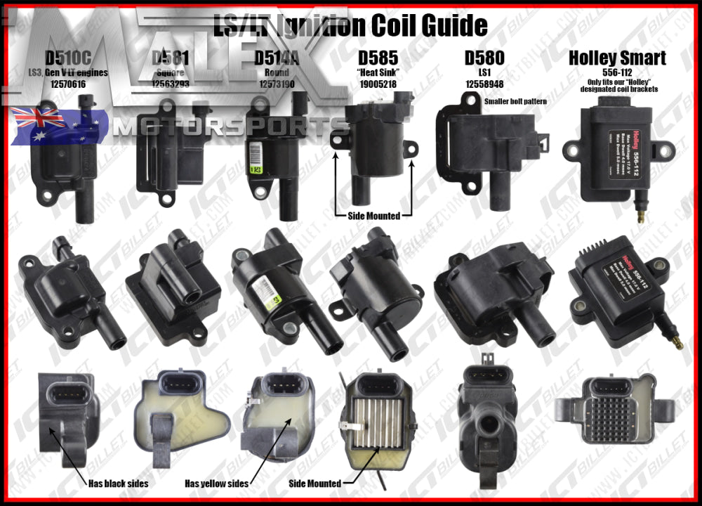 Holley Remote GM LS Coil Backet Relocation Kit Gen V Holley Remote GM LS Coil Backet Relocation Kit Gen V