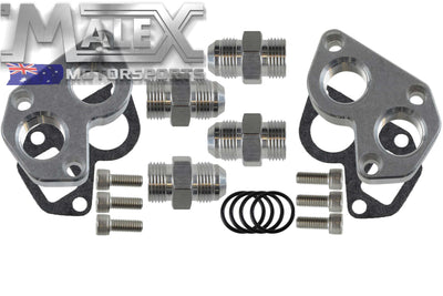 Ls Remote Mount Water Pump Adapters W/ -12An Fittings Fitting