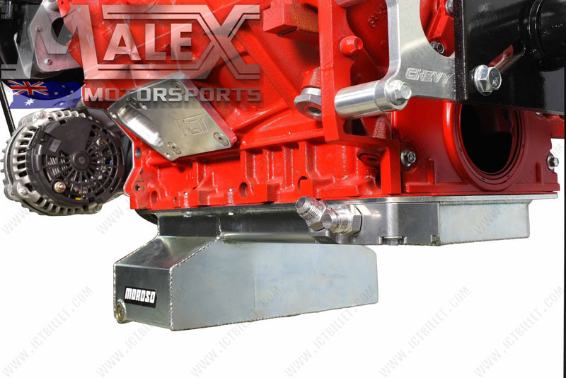 Ls Remote Oil Filter Adapter For Front Sump Sheet Metal Pan Ls1 Ls2 Ls3 L98 Adapters