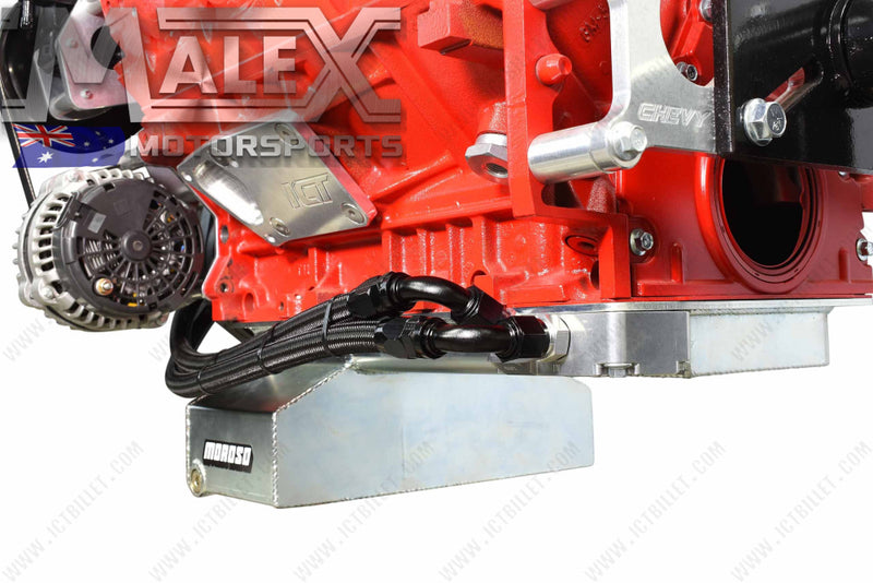 Ls Remote Oil Filter Adapter For Front Sump Sheet Metal Pan Ls1 Ls2 Ls3 L98 Adapters