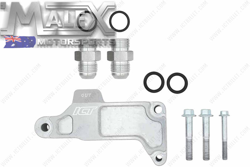 Ls Remote Oil Filter Adapter For Front Sump Sheet Metal Pan Ls1 Ls2 Ls3 L98 Adapters