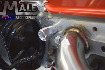 Ls Swap Coolant Temperature Sensor Sending Unit Adapter M12 1.5 To 3/8 Npt Ls1 Adaptor
