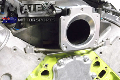 Ls Throttle Body Adapter / 3 Bolt Intake To 4 Tb Ls1 Ls6