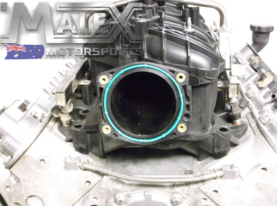 Ls Throttle Body Adapter / 4 Bolt Intake To 3 Tb W/ Gasket