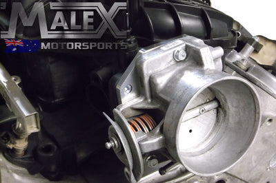 Ls Throttle Body Adapter / 4 Bolt Intake To 3 Tb W/ Gasket
