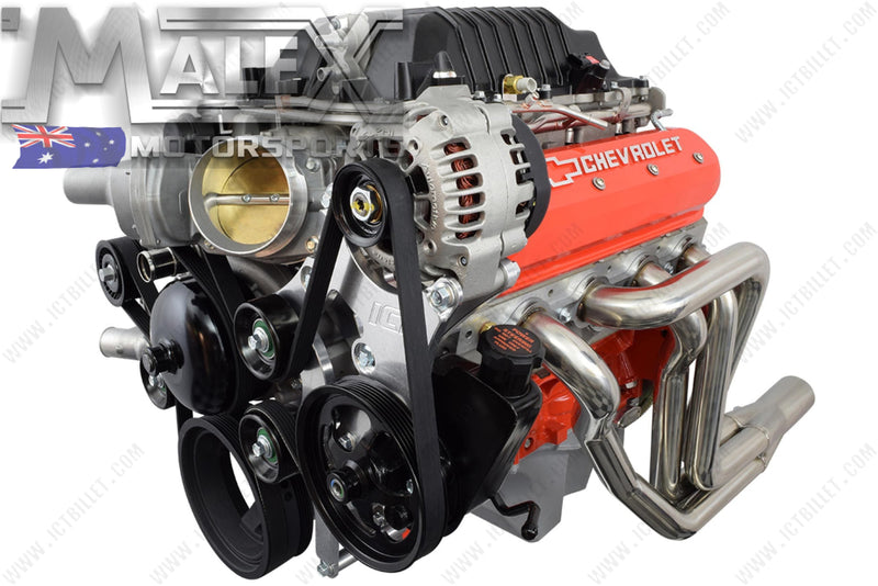 Ls Truck 6 Rib Lsa Supercharger Tensioner / Idler Bracket Kit Lq4 Lsx 5.3L 6.0L