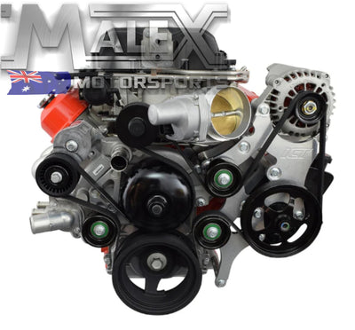 LS Truck LSA Supercharger Swap 6 rib Alternator and Power Steering Bracket Kit Accessory bracket