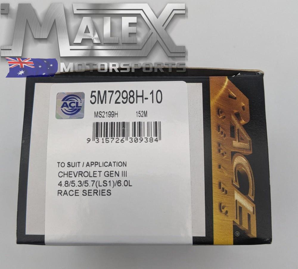 ACL Main Bearing Set 5M7298H-10 - GM LS Series ACL Main Bearing Set 5M7298H-10 - GM LS Series