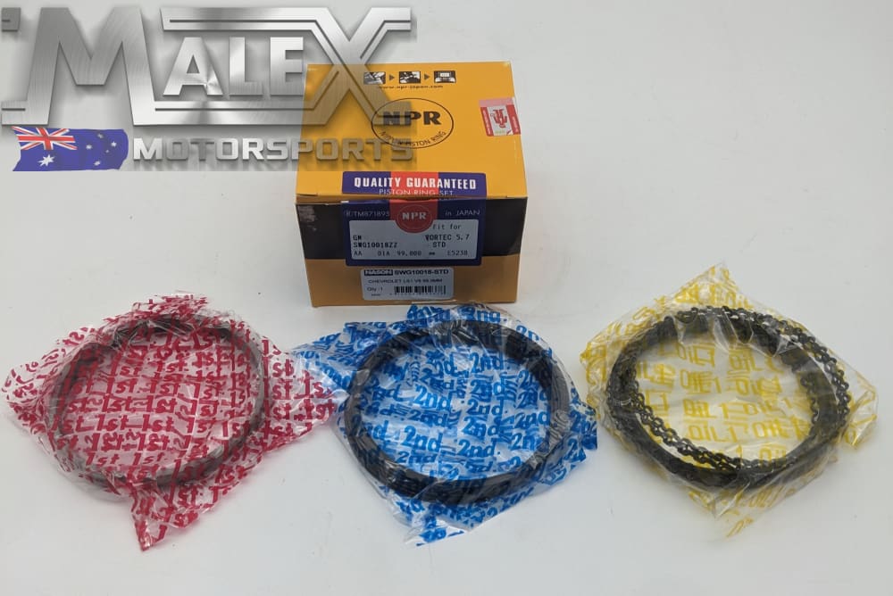 LS1 5.7 NIPPON PISTON RINGS 1.50 1.50 3.00 – Malex Motorsports Australia