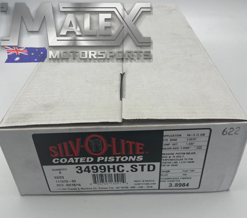 Ls1 5.7 Silvolite Pistons Std 3.898 Bore