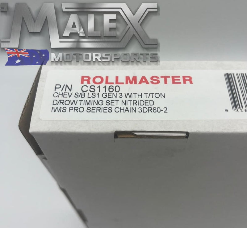 LS1 Double row Rollmaster Timing Chain Kit (NITRIDED) – Malex ...