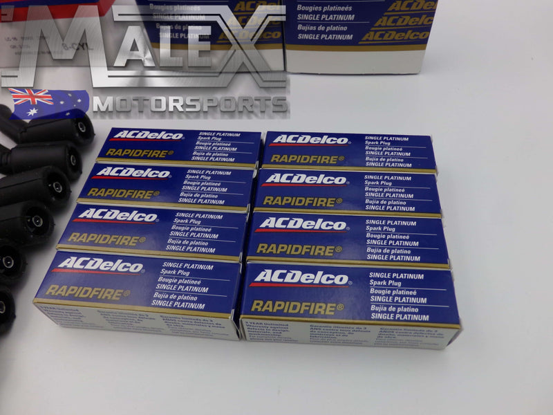 Ls1 Gm Plugs And Leads Suit Vt Vx Vy Ss Hsv Genuine Ac Delco Ignition Wire