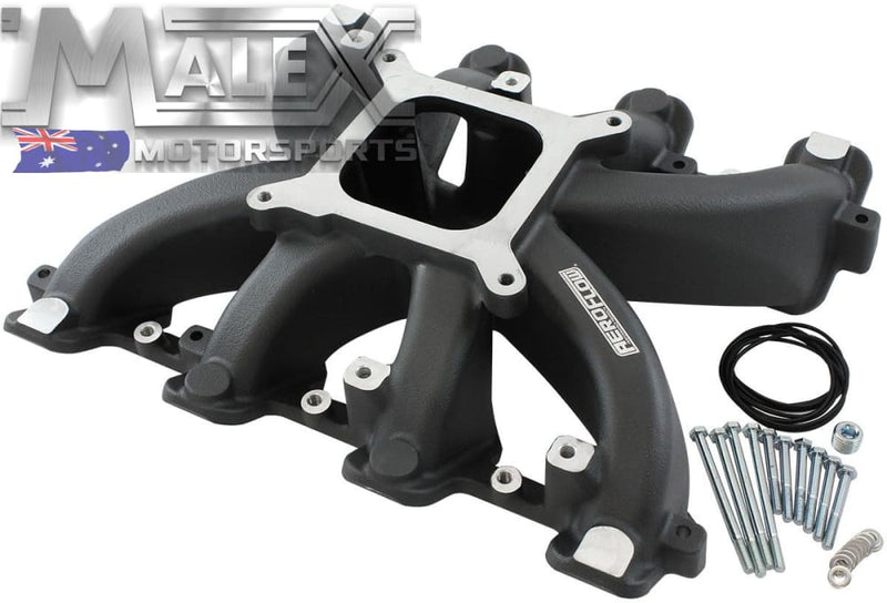 LS1/LS2 Cathedral Port Carby Manifold Street Single Plane Intake Black ...