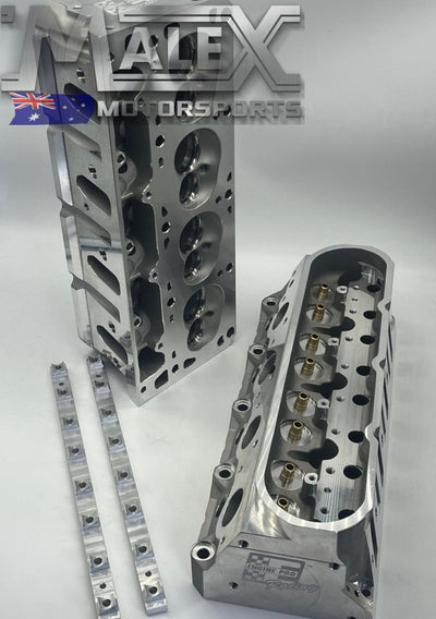 Ls1 Ls2 Engine Pro Racing Cathedral Cylinder Heads 61Cc 252Cc Intake Runner 11 Degree Valve