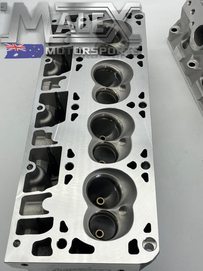 Ls1 Ls2 Engine Pro Racing Cathedral Cylinder Heads 63Cc 235Cc Intake Runner Like 243