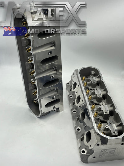 Ls1 Ls2 Engine Pro Racing Cathedral Cylinder Heads 63Cc 235Cc Intake Runner Like 243