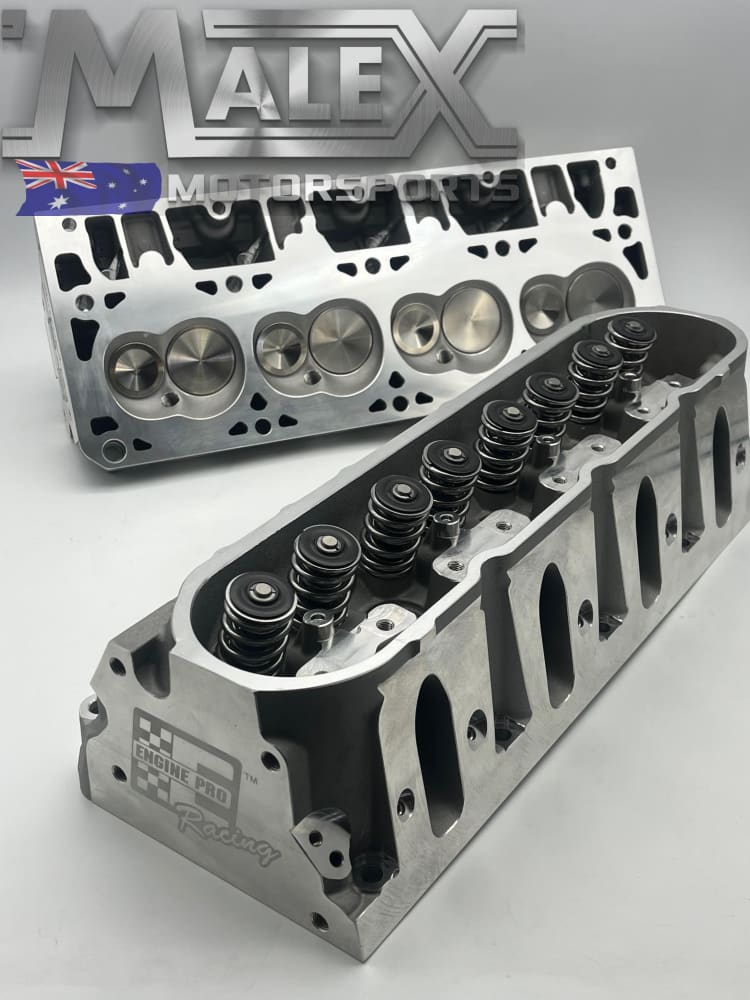 LS1 LS2 Engine Pro Racing Cathedral Cylinder Heads 63CC 235CC Intake R ...