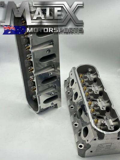 Ls1 Ls2 Engine Pro Racing Cathedral Cylinder Heads 63Cc 235Cc Intake Runner Like 243