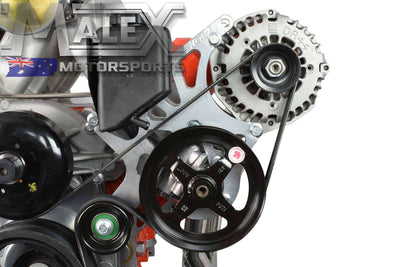 Ls1 Ls2 High Mount Alternator Power Steering Combination Vt-Vz Offset Vx Vy Vz Ls
