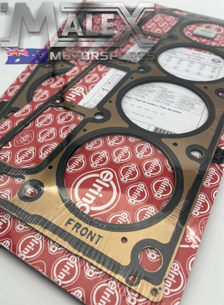 Ls1 Ls6 Mls Head Gaskets X2 Suit Vt - Vz Elring Oem 5.7L 12498544 Gasket