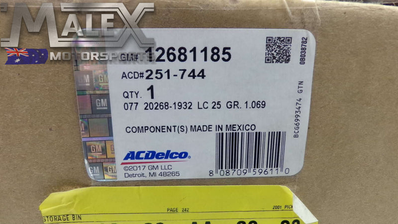 Ls1 Water Pump Genuine Gm Vt Vx Vy Vz V8 Ss Hsv
