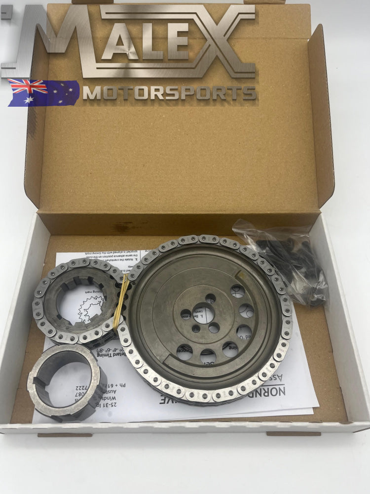 Ls2 Double Row Rollmaster Timing Chain Kit (1 Trigger) (Nitrided)