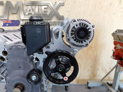 Ls2 Ls3 High Mount Alternator Power Steering Combination Ve Vf Offset L98 L77 L76