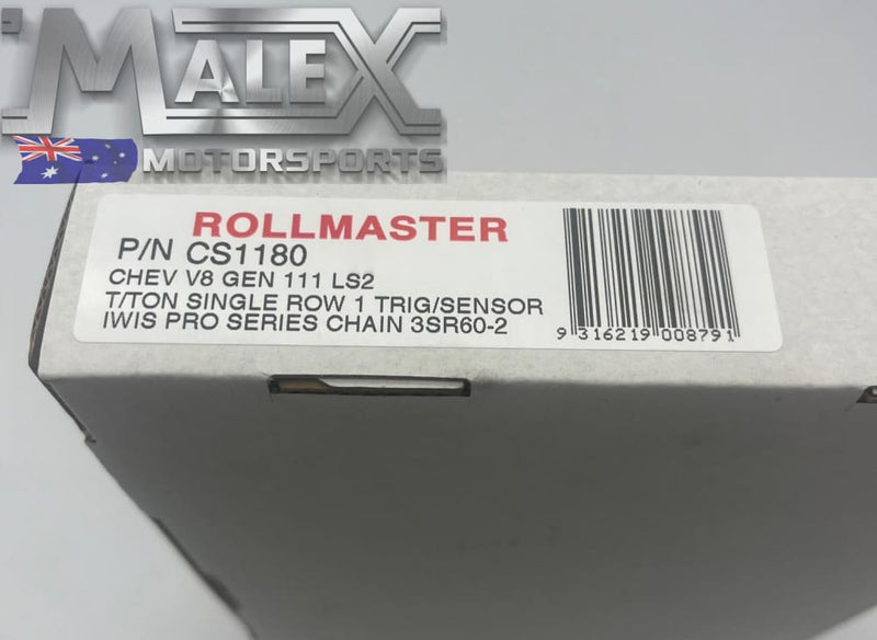 LS2 Three Bolt Single row Rollmaster Timing Chain Kit (1 Trigger ...
