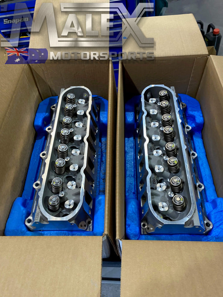 LS3 Heads Rectangle Port 2 X NEW Genuine GM 0821 L98 L76 L77 (Pair